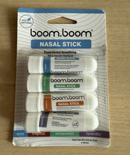 boom.boom Daily-Use Nasal Sticks 4-Pack Mint ...