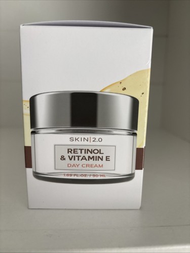 SKIN 2.0 RETINOL + VITAMIN E ANTI AGING EYE SERUM CONCENTRATE 1.69 OUNCE SEALED - Picture 3 of 6