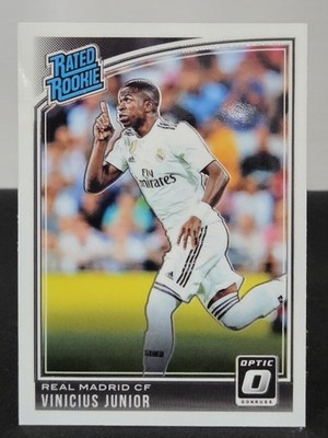 Vinicius Junior 2018-19 Donruss #177 Optic Rated Rookie