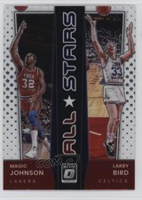 2021-22 Panini Donruss Optic All-Stars Larry Bird Magic Johnson #13 HOF 05k6