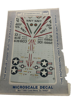 Microscale Decal 72-524 RA-5C Vigilante 