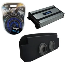 Alpine SWT-10S4 10" Car Subwoofer Fits 02-13 Cadillac Escalade EXT w/ HA-A800.1