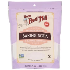 Bob's Red Mill Pure Baking Soda  (Premium Quality)-- 16 oz (Pack of 2) 