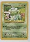 Bulbasaur Shadowless Pokemon Base Set #44 1999