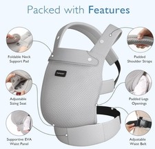 New - Open Box Momcozy Breathable Mesh Baby Carrier