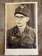 Postkartenfoto Deutscher Volkssturm Kompanieführer 2.Wk Wehrmacht Heer