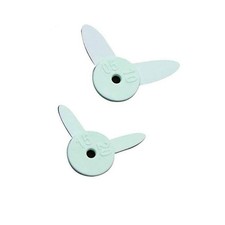 4 Pc Dental Gap Measuring Rulers Plastic Material For Accurate Dental Use