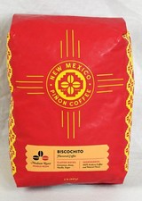New Mexico Pinon Whole Bean Biscochito Medium Roast Coffee 2lb Bag 15.00 per pound