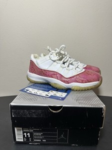 jordan 11 high pink snakeskin