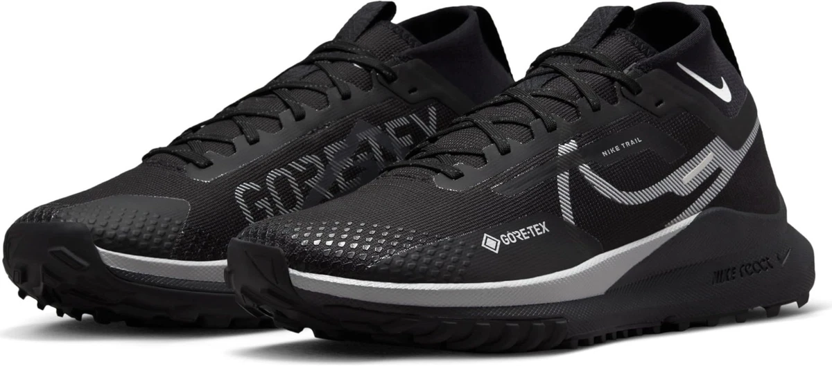 Nike React Pegasus Trail 4 GORE-TEX Black Reflect Silver for  display picture 1