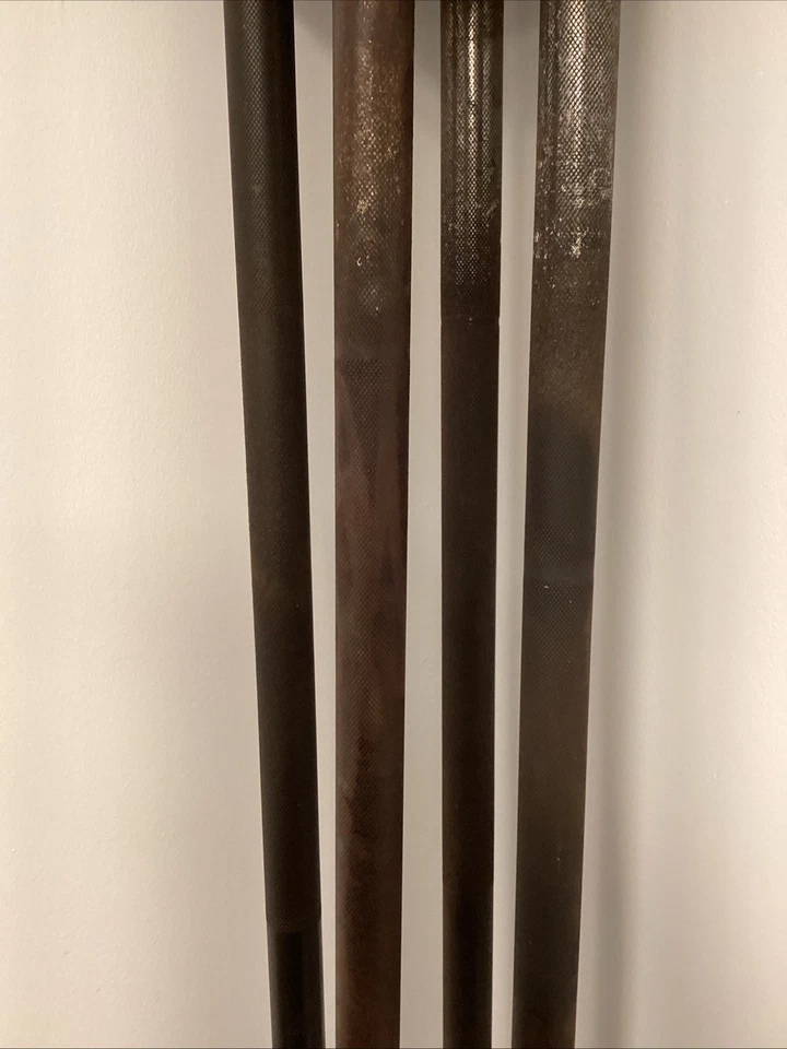 Barra Olímpica York Manga Dividida. (Raro,Vintage) 4 en stock. Foto 3 de 4