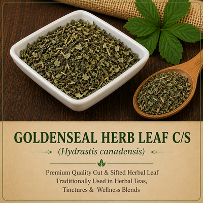 #ad Goldenseal Herb Leaf C S Hydrastis canadensis Premium Cut amp; Sifted Herbal Leaf $106.49