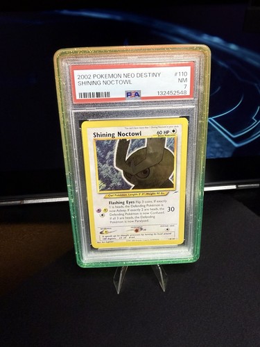 Shining Noctowl (Unlimited) graded PSA 7 for sale on eBay
