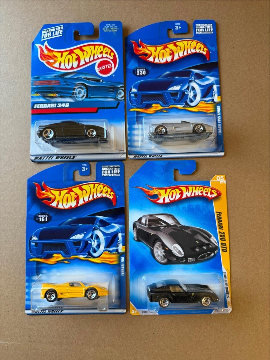 Hot Wheels Ferrari 348/F355 Spider/F50/250 GTO Lot of 4 K93 | eBay