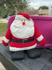 Kramer's Stuffed Plush Santa.   2 feet talll