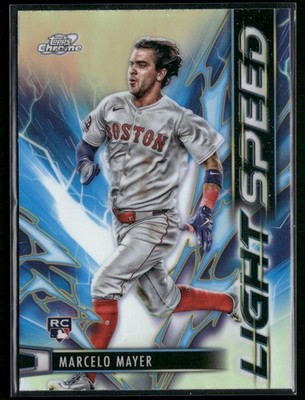 2025 Topps Chrome Cosmic #LS-12 Marcelo Mayer Light Speed