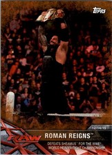 2017 Topps WWE Road to Wrestlemania Bronze parallel you pick