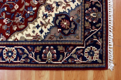 Tribal Anudado a Mano Redarea Alfombra Lana Natural Oriental Dormitorio 1.2x1.8m - Imagen 10 de 14