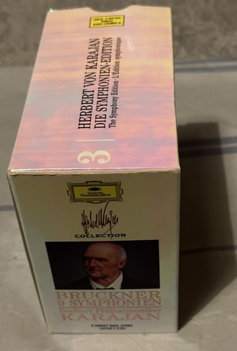 ANTON BRUCKNER•9 Symphonies•BERLINER PHILHARMONIKER•HERBERT VON KARAJAN•9CD’s•DG - Picture 5 of 8