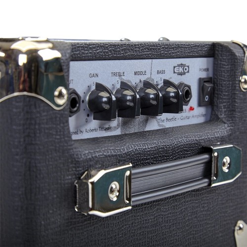 EKO V10 The Beetle AMPLIFICATORE PORTATILE 10W PER CHITARRA ELETTRICA CON CAVO - Foto 5 di 7