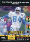 1995 Donruss Red Zone HERMAN MOORE LIONS