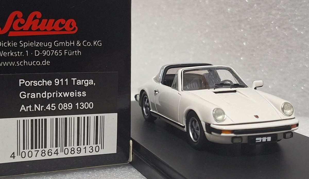 Porsche 911 Targa 2.7 1977 Grand Prix White 1:43 Schuco 450891300