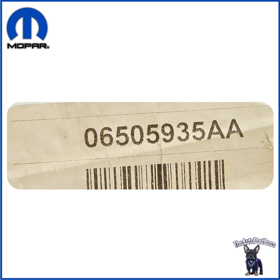 4 pernos de cabeza de brida hexagonal, montaje OEM Mopar 6505935AA 06505935AA Foto 4 de 4