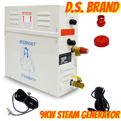#ad 9KW SPA Steam Generator Bath Shower System Steamer Generator w Digital Screen $359.98