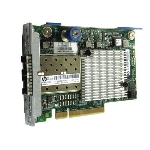 HP FlexFabric 634026-001 554FLR 10/40Gbps PCI-e Dual Port SFP Ethernet Adapter - Picture 2 of 6