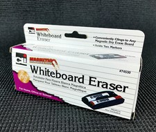 CLI Magnetic Whiteboard Eraser Only Clings to Any Magnetic Dry Eraser Board