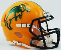 North Dakota State Bison Revolution Speed Mini Football Helmet North Dakota State Bison Revolution Speed Mini Football Helmet