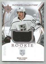 2021-22 Upper Deck Ultimate Collection Sean Durzi Rookie Jersey #d 323/699 #162
