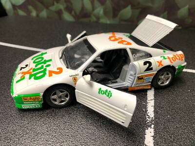 Imperfect 1:24 Diecast Car BURAGO FERRARI 348 TB 1989 No Box AS-IS