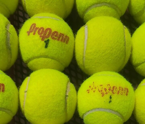 100 used ProPenn RED logo tennis balls -- High Quality - Picture 3 of 4