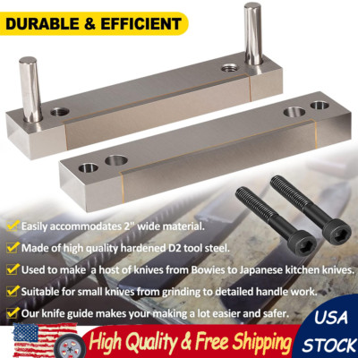 Hardened File Guide with Carbide Surface For Knife Making Tool Knife Makers