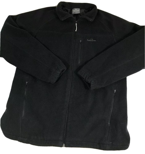 Black Polartec Fleece Jacket EUC 