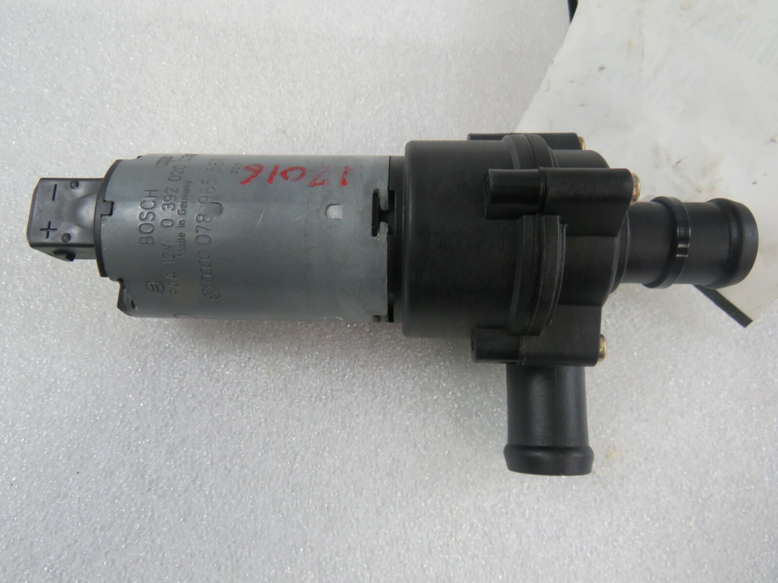 Lamborghini Gallardo, Coupe, Spyder, Auxiliary Water Pump, Used, P/N 078965561