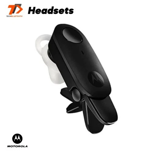 TechBluetooth Motorola Boom hx600 bluetooth headset black- Clear Ear Hook - Image 2 of 4