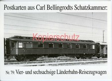 Länderbahn-Wagon pociągu ekspresowego B4p Pr 20 nr 15461 Mü 1949 zdjęcie z serii