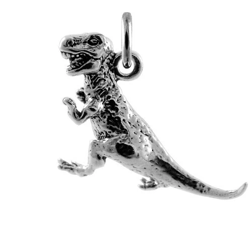 Sterling silver deals dinosaur charm