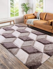 New Modern Large Shaggy Rugs Hallway Runner Living Room Rug Bedroom Carpet Mats*