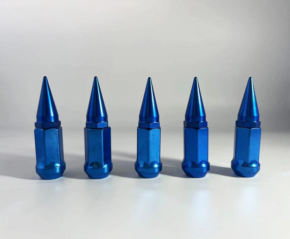 20 tuercas azules de 3,18"" Spike Bellon 1/2-20 aptas para Jeep CJ CJ3 CJ5 CJ5A CJ6 CJ6A CJ7 Foto 4 de 4