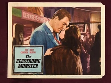 ELECTRONIC MONSTER LOBBY CARD MOVIE POSTER 1960 ROD CAMERON MARY MURPHY