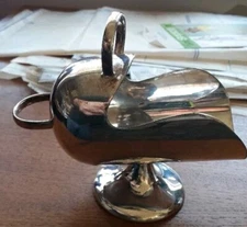 Vintage E.Leclere Silver Plated Sugar Scuttle Bucket B7