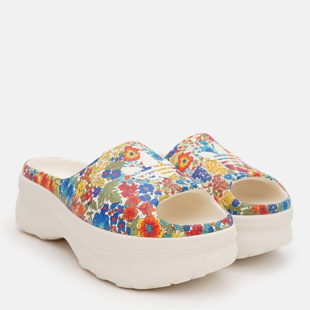 Adidas Originals Adifom Stan x Liberty London Slides White