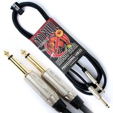 No Bull Music Premium Guitar/Instrument Audio Cable Bass Electric Semi Acoustic