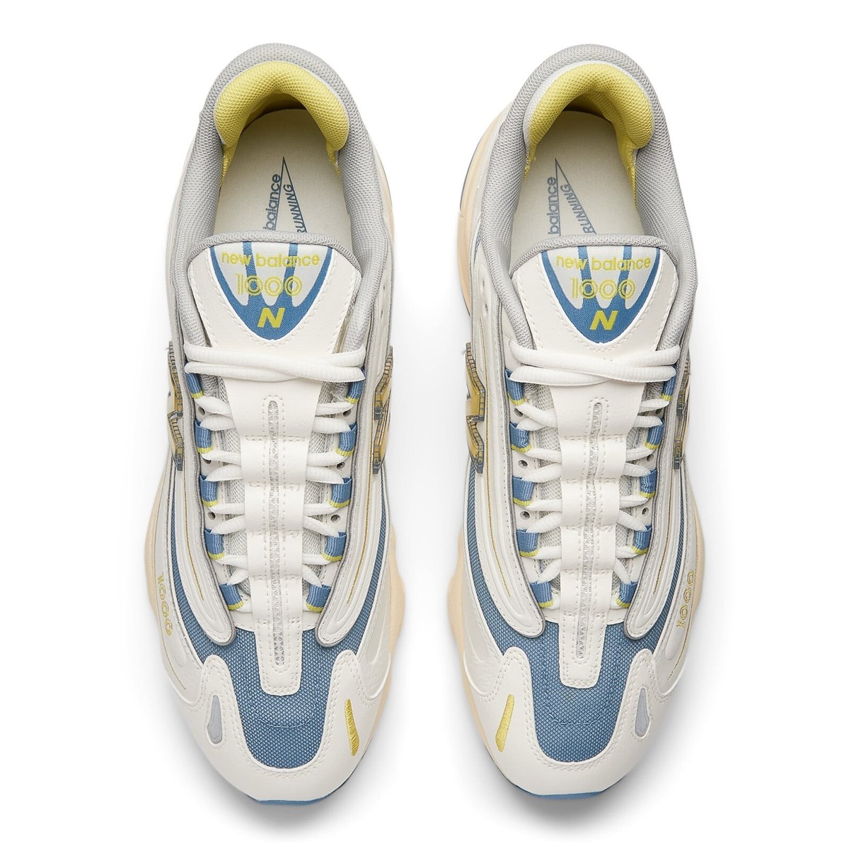 New Balance M1000 CA White/Blue M1000CA Width D UNISEX Lifestyle 