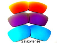 Galaxy Replacement Lenses For Oakley Fuel Cell Ice Blue Purple Red Polarized 3PS