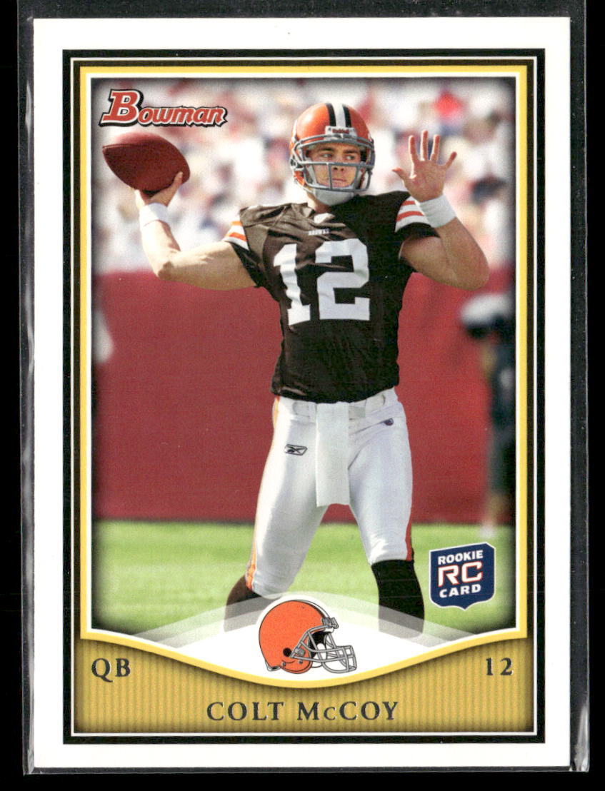 Colt McCoy Bowman Wal-Mart Exclusive #WC8 Base