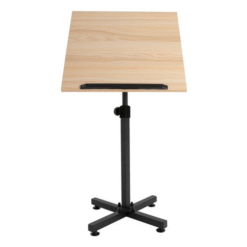 Lectern Podium Presentation Stand Height Adjustable Laptop Table 360?? Up / down - Picture 7 of 15